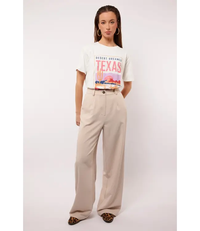 Fluresk Broek Liore Sand