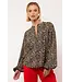 Fluresk Fluresk Blouse Avalon Panter Khaki/Black