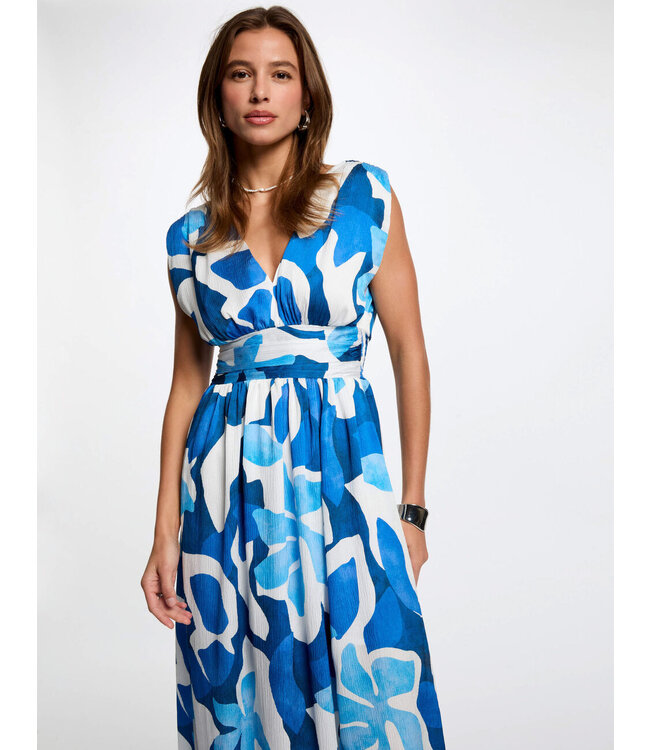 Morgan de toi Morgan Jurk Reau.f Blue Print
