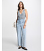 Morgan de toi Morgan Top Minko Multico print blue