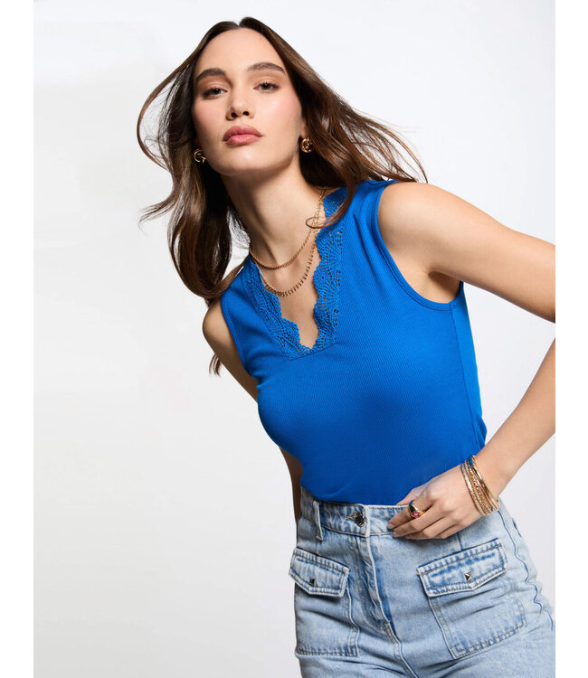 Morgan de toi Morgan Top Dadilo Saphir Blue