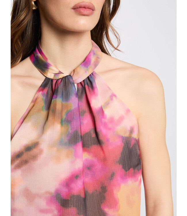 Morgan Top Opial.f Glam Print