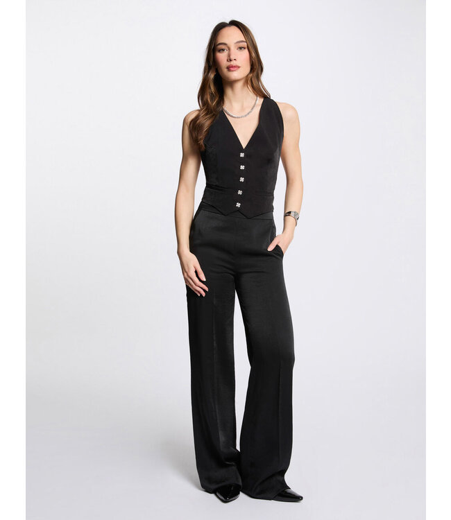 Morgan Top / Gilet Cteo.f Black