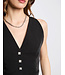 Morgan de toi Morgan Top / Gilet Cteo.f Black