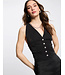 Morgan de toi Morgan Top / Gilet Cteo.f Black