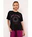 Fluresk T-shirt Viola Black
