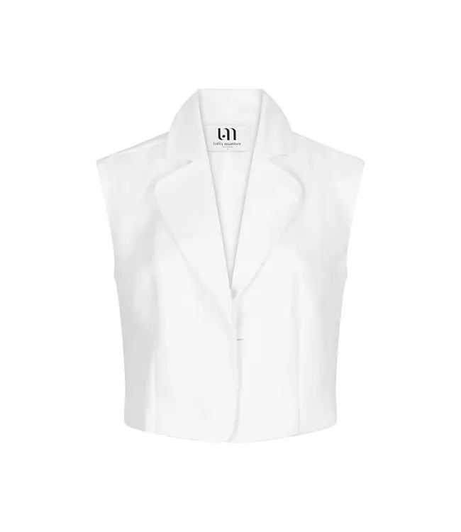 Lofty Manner Gilet Dialla White