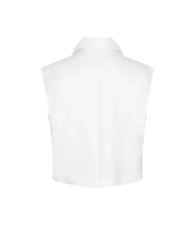 Lofty Manner Gilet Dialla White