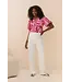 Lofty Manner Lofty Manner Blouse Safia Logo zebra print