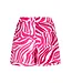 Lofty Manner Lofty Manner Short Sade Logo Zebra Print