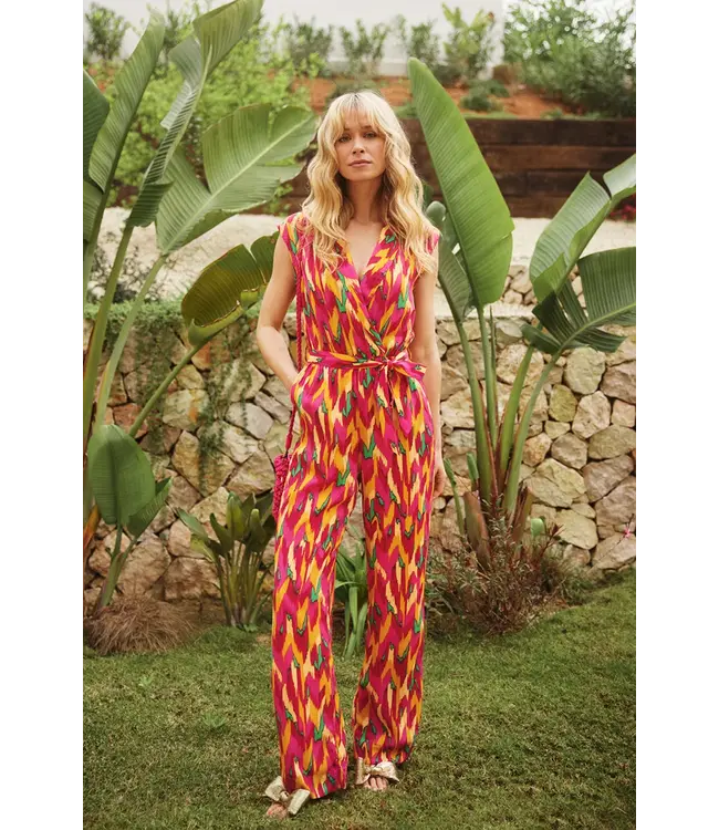 Lofty Manner Lofty Manner Jumpsuit Nia Multi Color Print