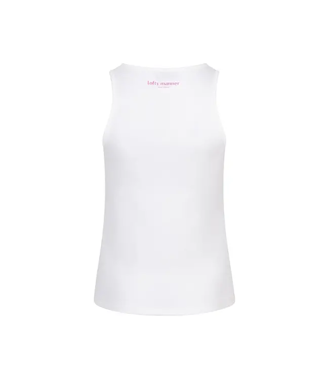 Lofty Manner Top Shani White / Pink