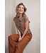 Elvira Elvira Top Lize Zigzag Bronzed