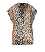Elvira Elvira Top Lize Zigzag Bronzed