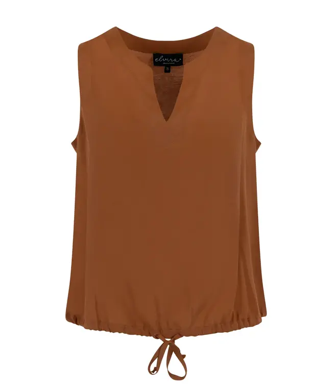 Elvira Top Cacao Bronzed