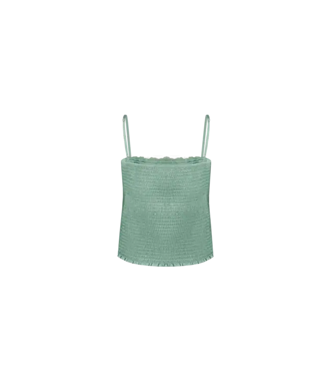 Fluresk Top Millicent Edge Water Green