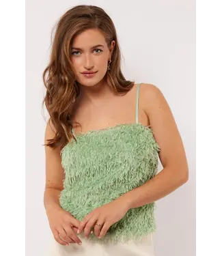 Fluresk Fluresk Top Millicent Edge Water Green
