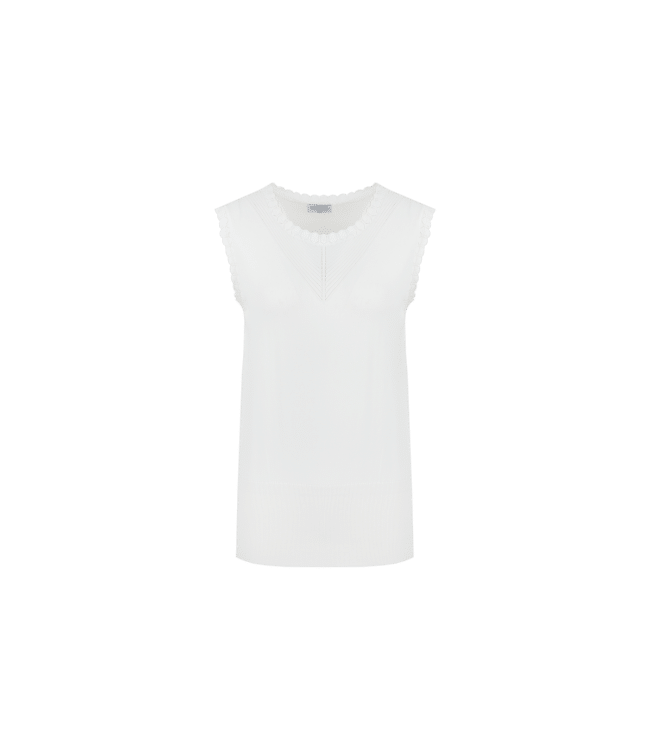 Fluresk Top Indila Offwhite