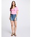 Morgan de toi Morgan T-shirt Dolce Pink