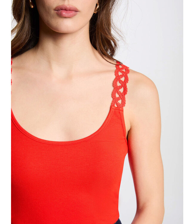 Morgan Top Doubi Orange