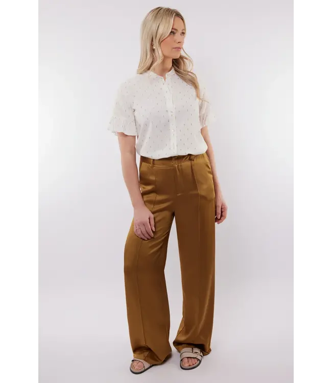 C&S Broek Manarola Mustard Olive