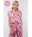 C&S The Label C&S Blouse Puerto Rico Offwhite / Super Pink