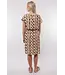 C&S The Label C&S Jurk Olivenza Sand / Mustard Olive