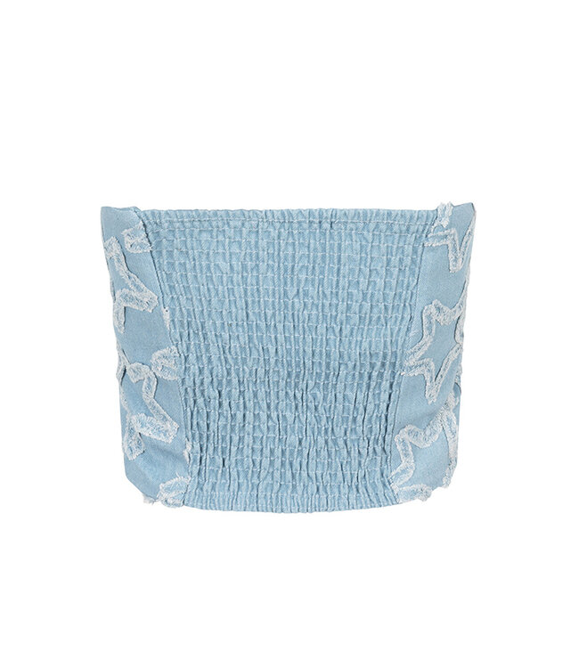 Lofty Manner Top Vivi Denim Blue