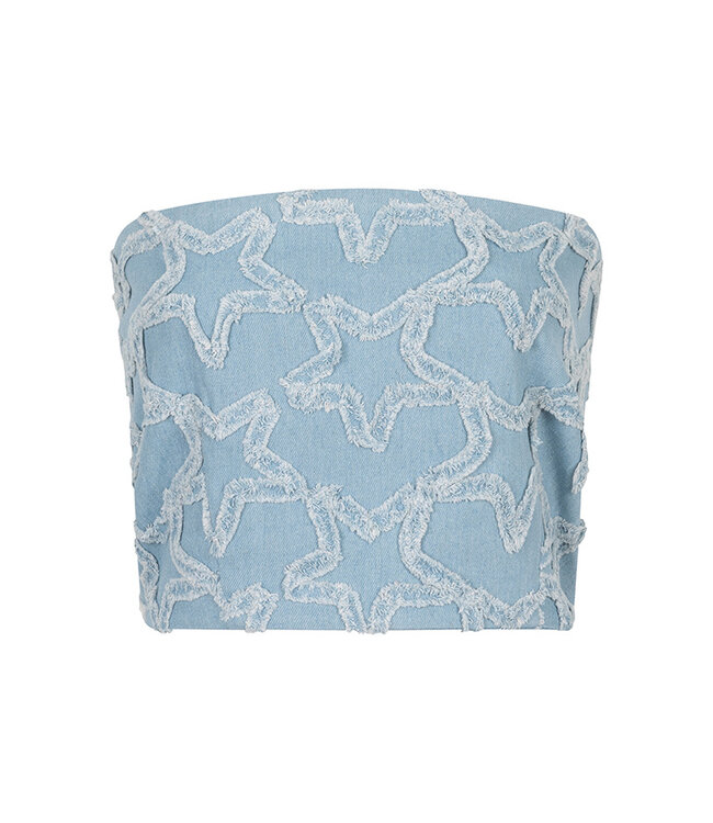 Lofty Manner Top Vivi Denim Blue