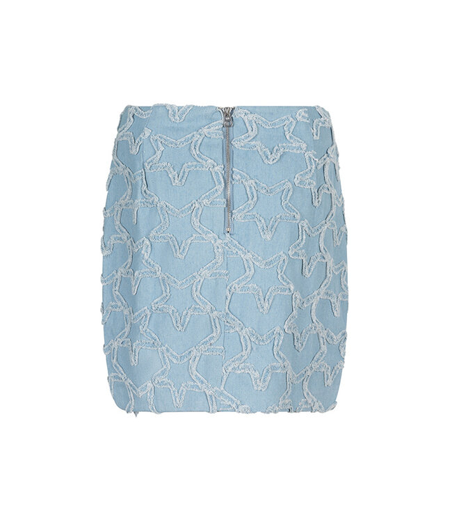 Lofty Manner Rok Talia Denim Blue