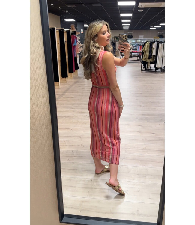 Lofty Manner Jurk Floortje Purple