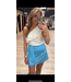 Lofty Manner Skort Vanessa Blue Seashell Print