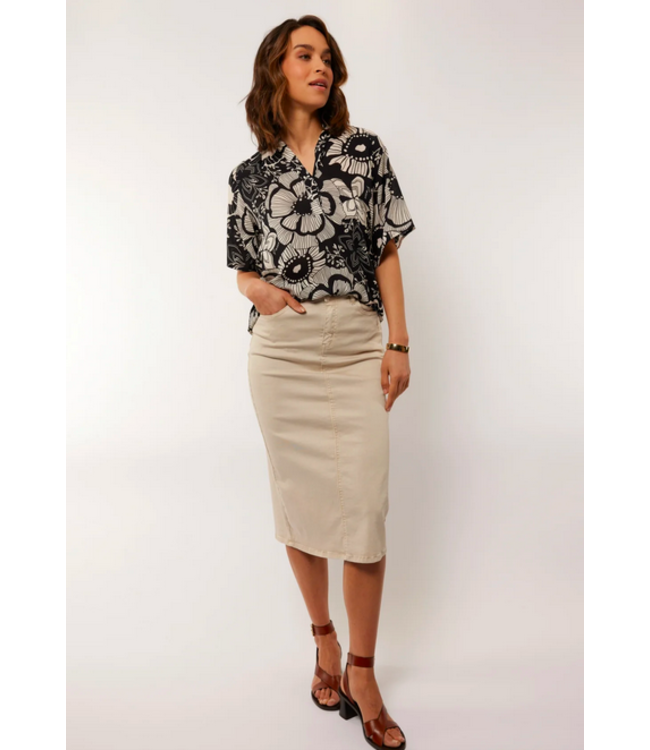 G-maxx Rok Esra Jeans Sand