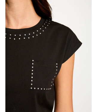 Morgan de toi Morgan T-shirt Dyrou Black