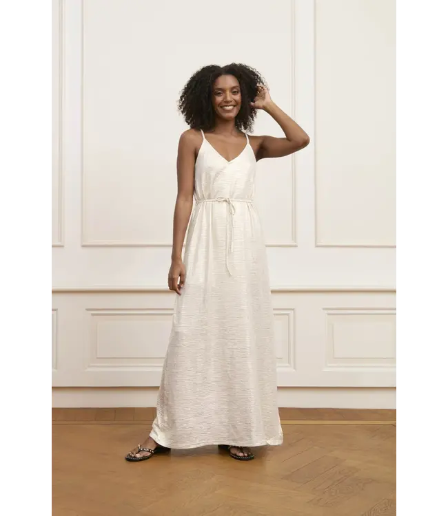 Lofty Manner Jurk Vaiana White Gold