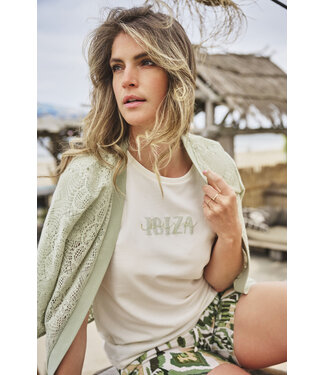 Elvira Elvira T-shirt Ibiza Ecru