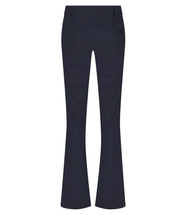 Lady Day Broek Long Poppy Flared Blue (Extra lang)