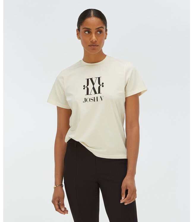 Josh V T-shirt Dorie Monogram Off White