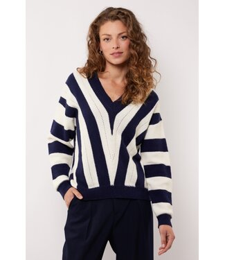 G-maxx G-maxx Trui Rekha Knit Eclipse / Offwhite