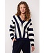 G-maxx Trui Rekha Knit Eclipse / Offwhite