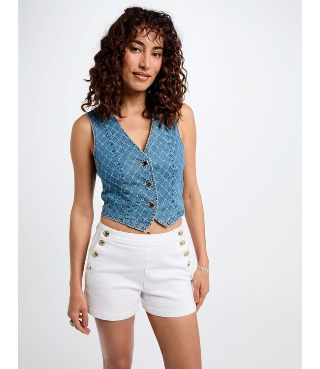 Morgan Gilet Coshel Denim Stone