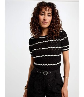 Morgan de toi Morgan Top Mclema Black