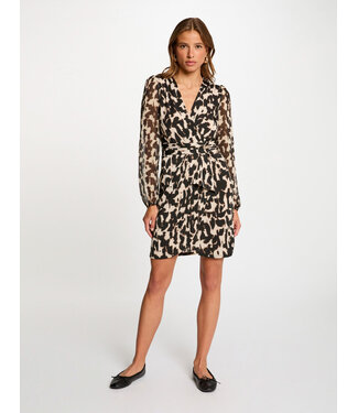 Morgan de toi Morgan Jurk Rita Panther Print