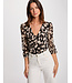 Morgan Blouse Trita Panther print
