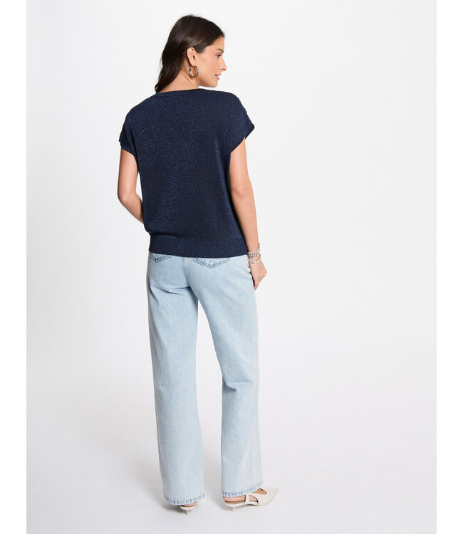 Morgan Top Mring Ardoise Dark Blue