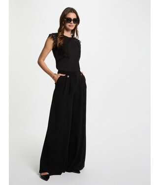 Morgan de toi Morgan Top Dflower Black