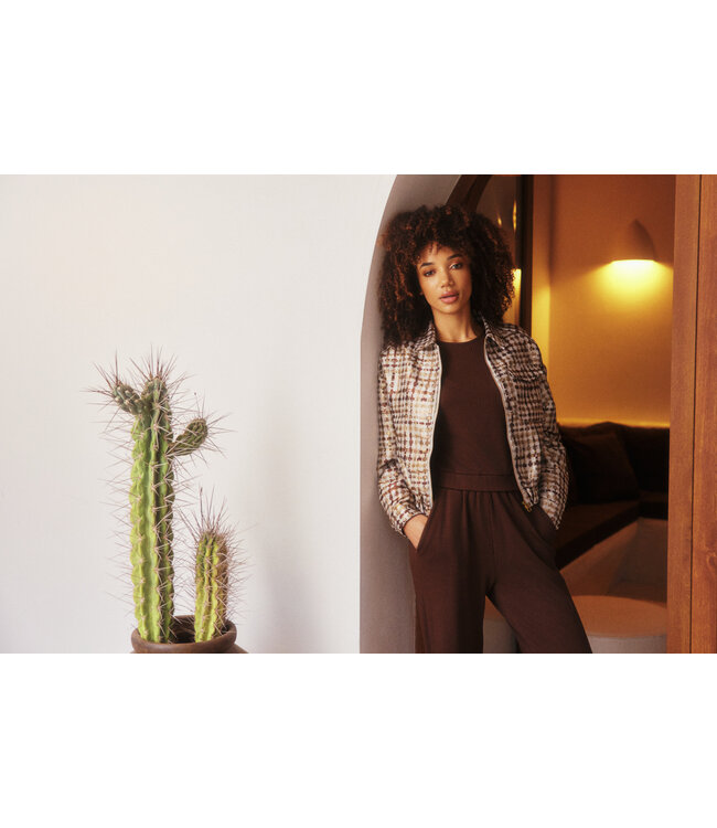 Lofty Manner Jacket Noor Dark Brown