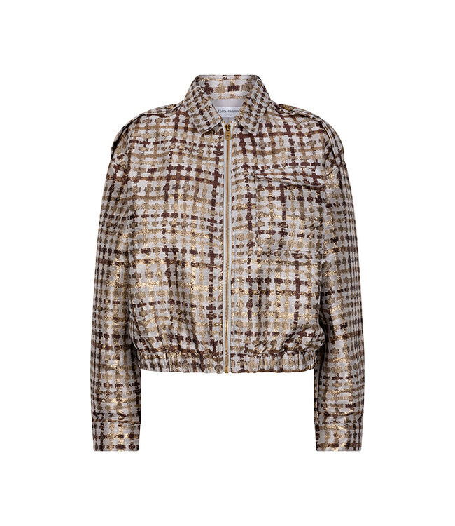 Lofty Manner Jacket Noor Dark Brown