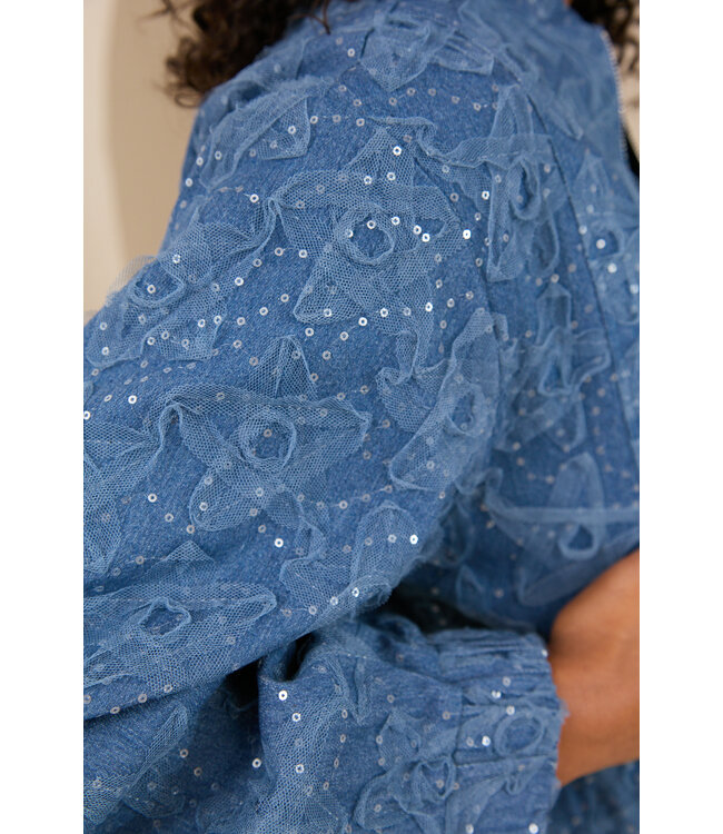 Lofty Manner Jacket Maha Denim Blue