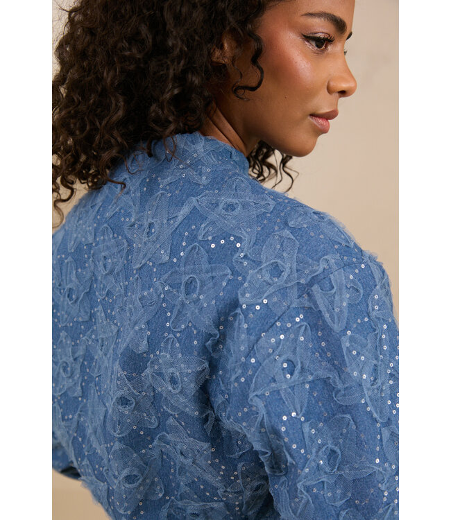 Lofty Manner Jacket Maha Denim Blue